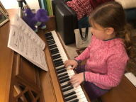 First Piano Lesson